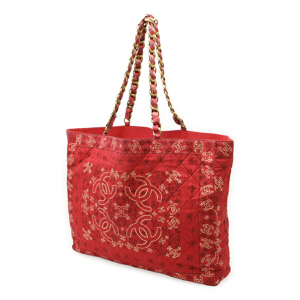 Chanel Coco Mark Cotton Tote Bag - Rovelle Bags