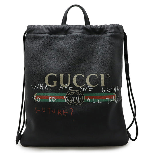 Gucci Gucci Print Coco CapitÃ¡n Leather 2way Backpack