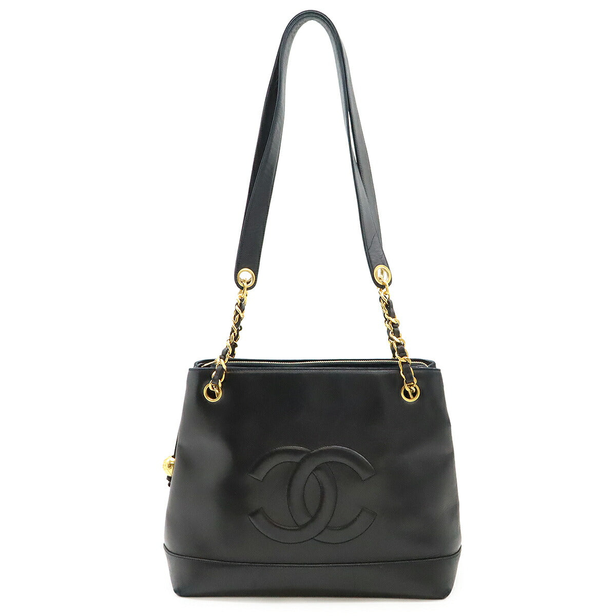 Chanel Coco Mark Lambskin Shoulder Bag - Rovelle Bags