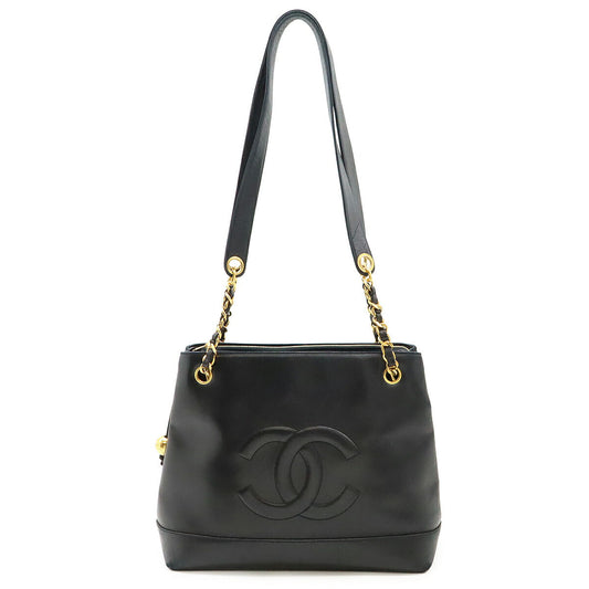 Chanel Coco Mark Lambskin Shoulder Bag - Rovelle Bags