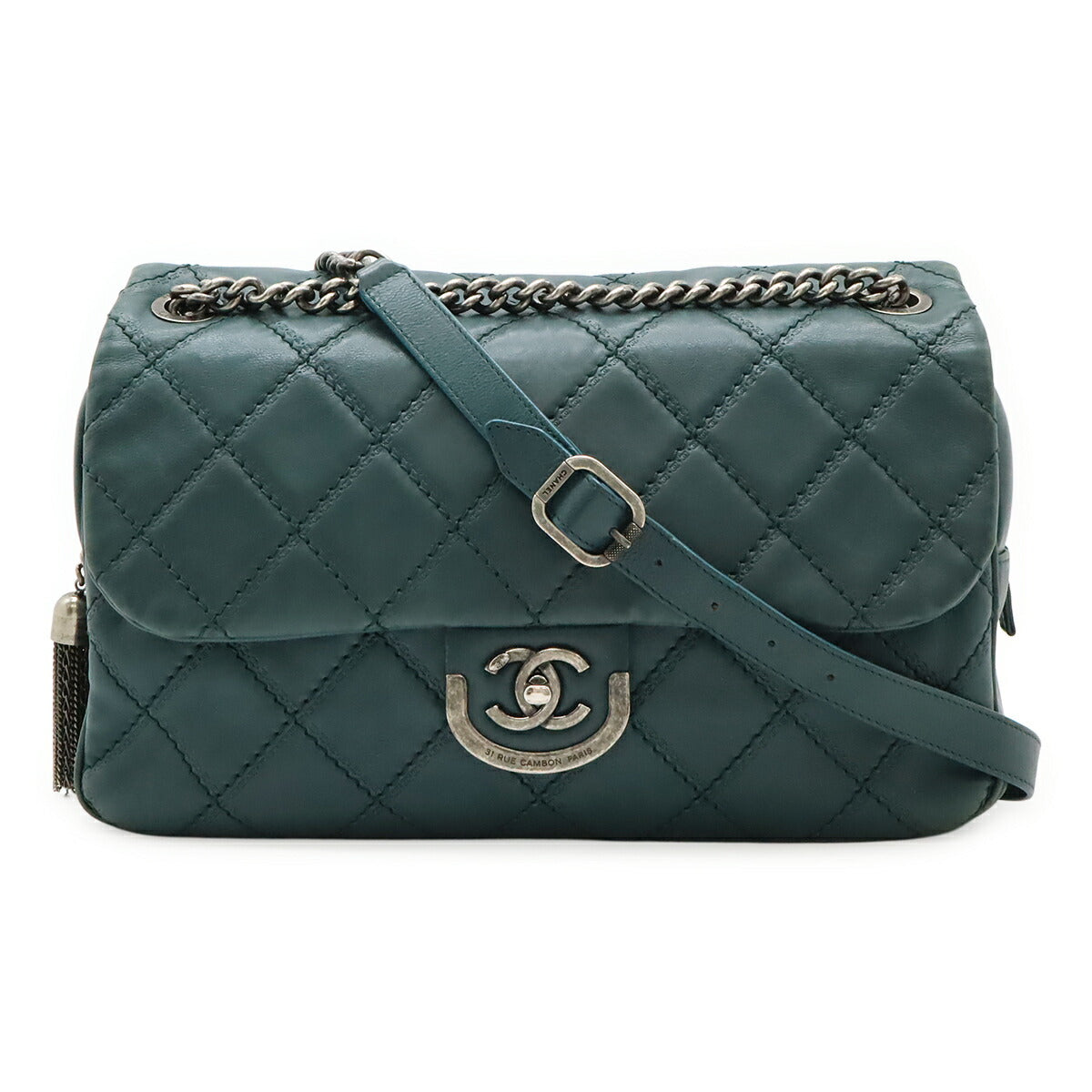 Chanel Wild Stitch Leather Shoulder Bag - Rovelle Bags