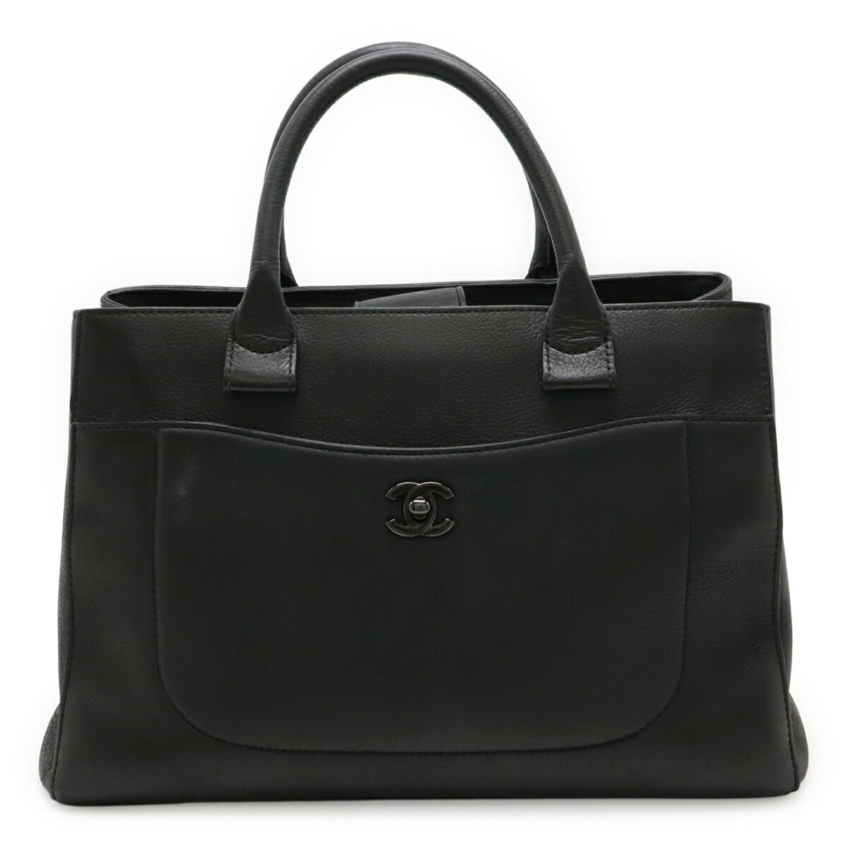 Chanel Neo Executive Line Leather Handbag