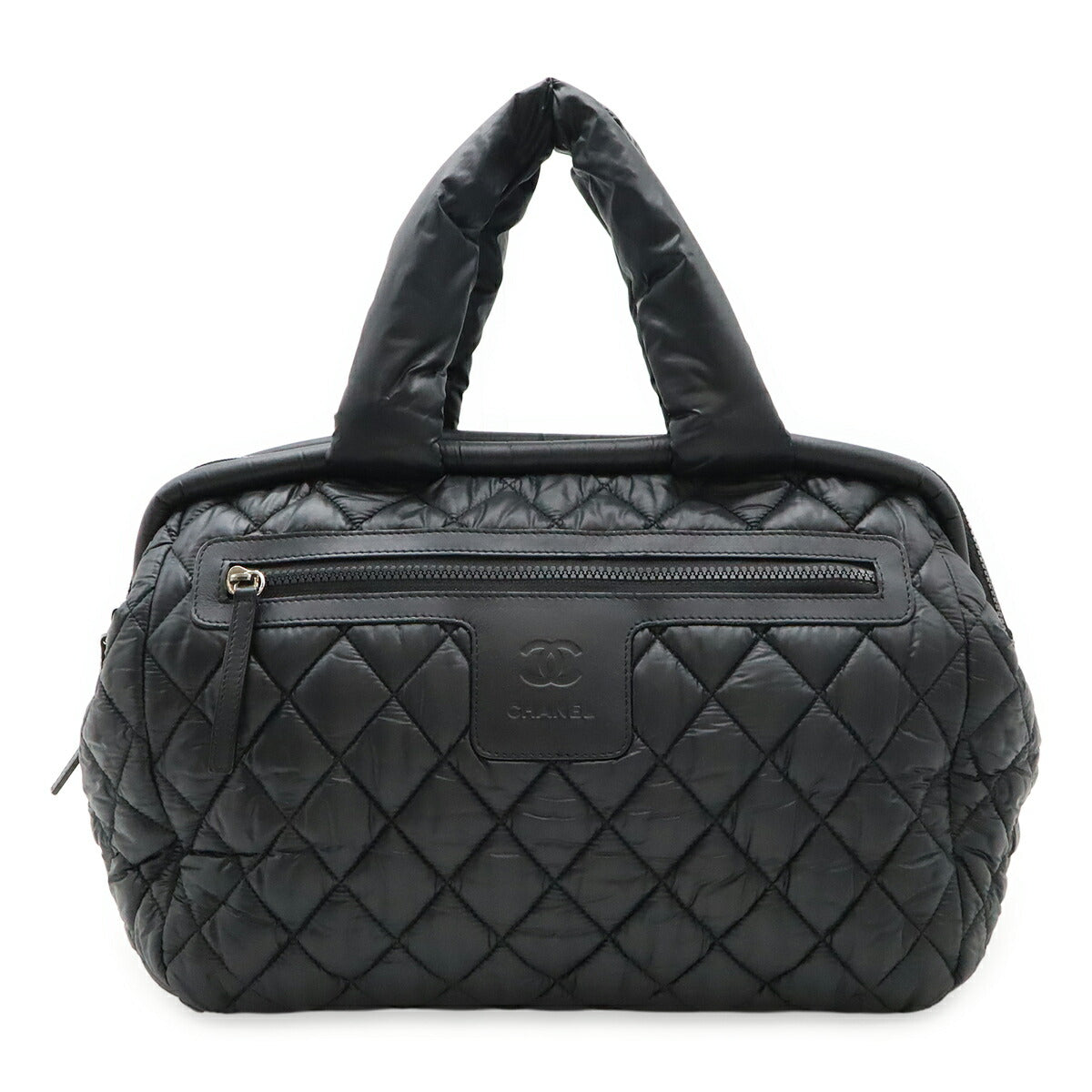 Chanel Coco Cocoon Nylon Leather Handbag