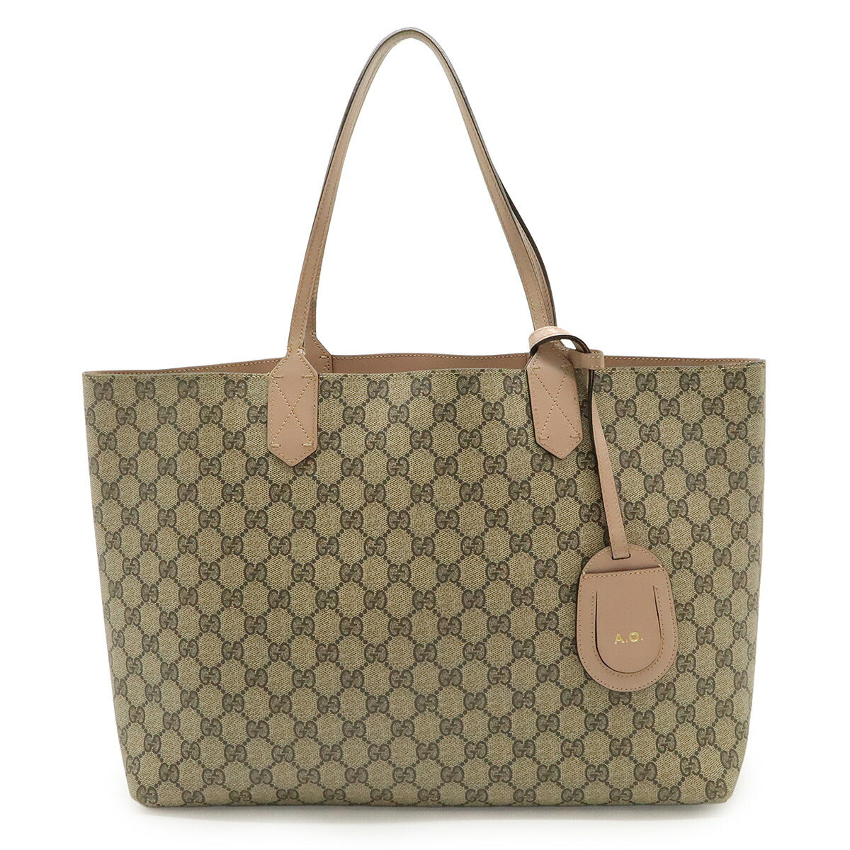 Gucci GG Supreme PVC Coated Leather 2way Tote Bag