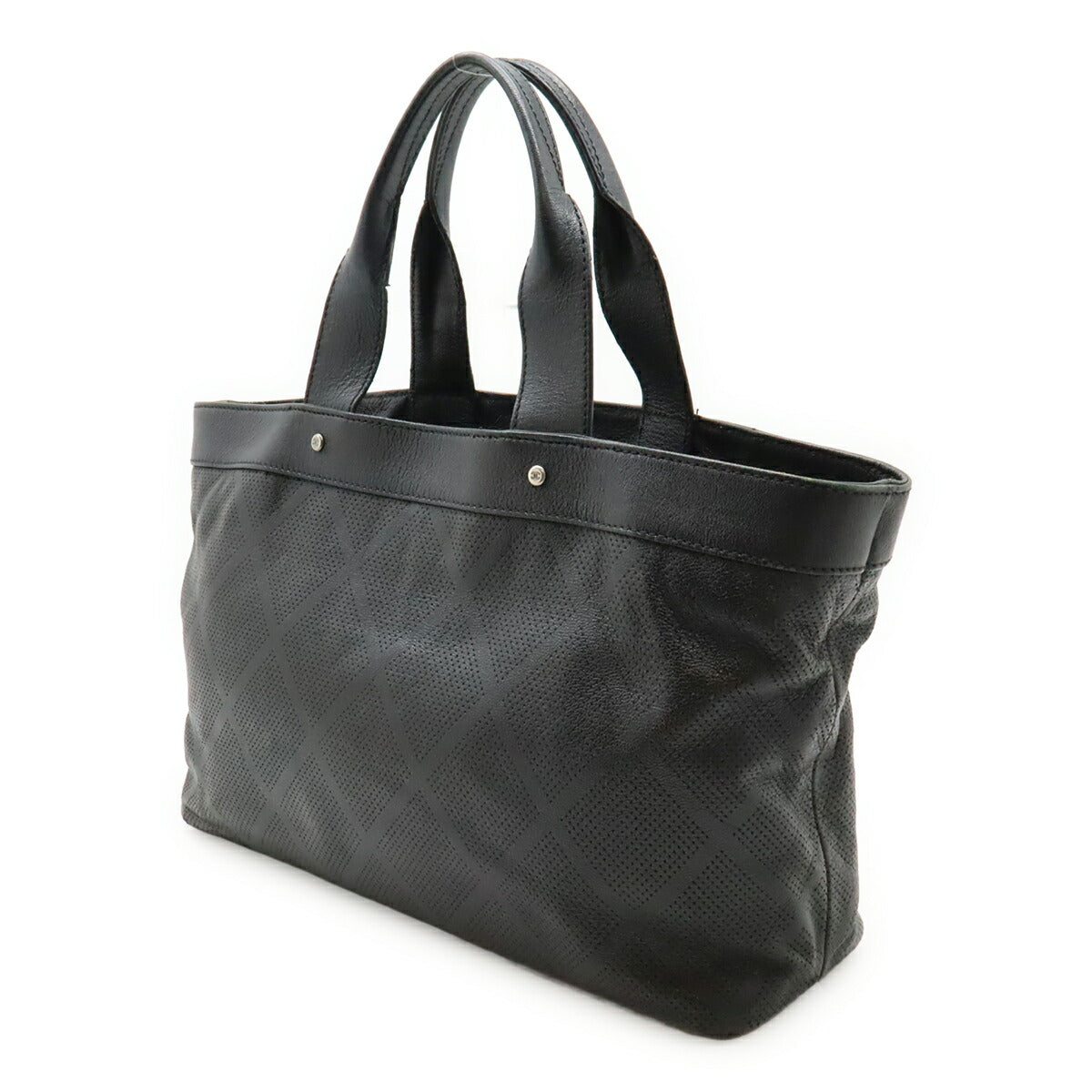 Chanel Coco Mark Leather Handbag - Rovelle Bags