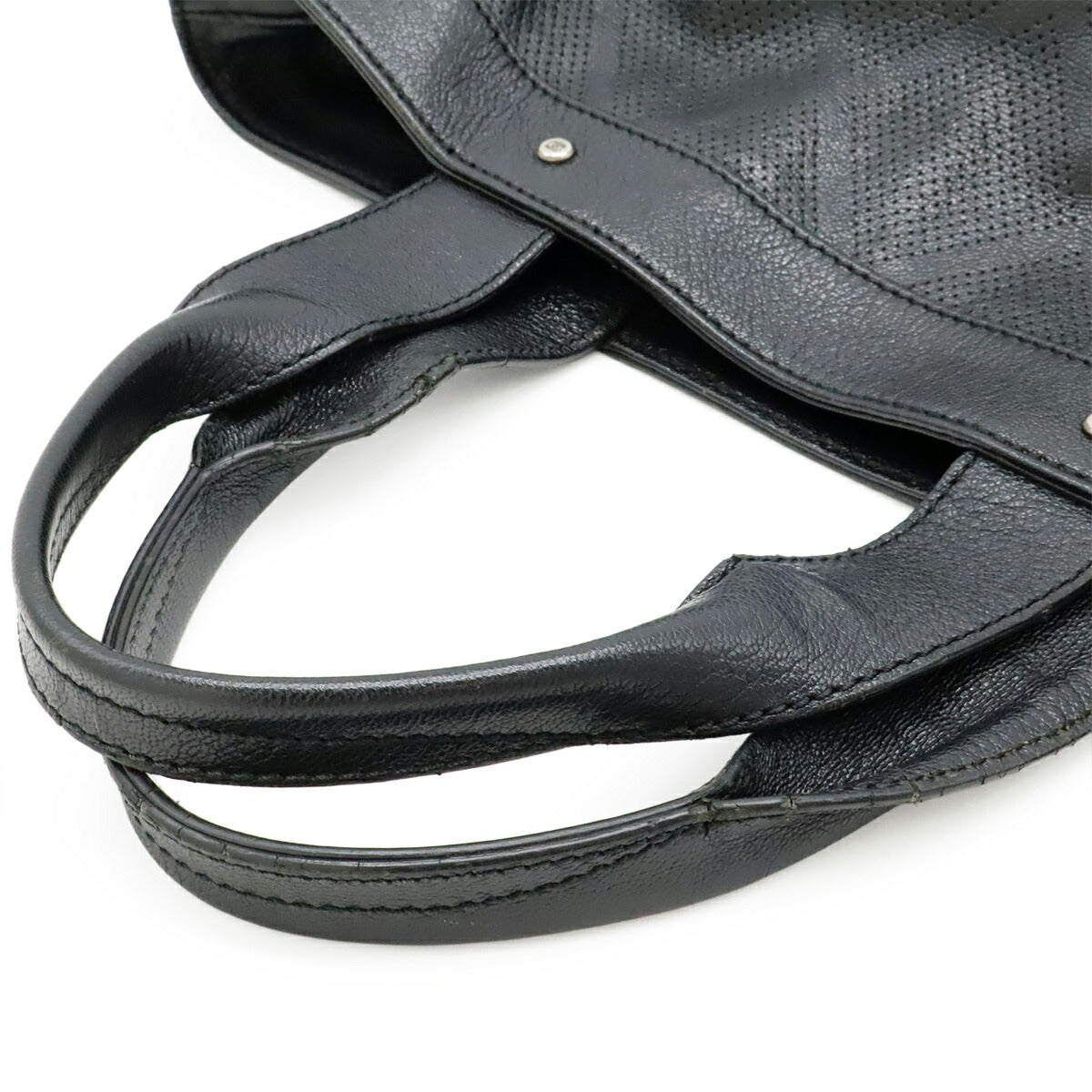 Chanel Coco Mark Leather Handbag - Rovelle Bags