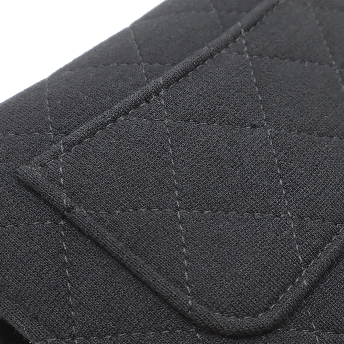 Chanel Matelassé 2way Bag Cotton Jersey Nylon Leather Tote Bag
