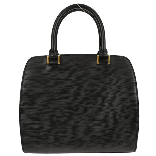 Louis Vuitton 1998 Black Epi Pont Neuf Handbag M52052