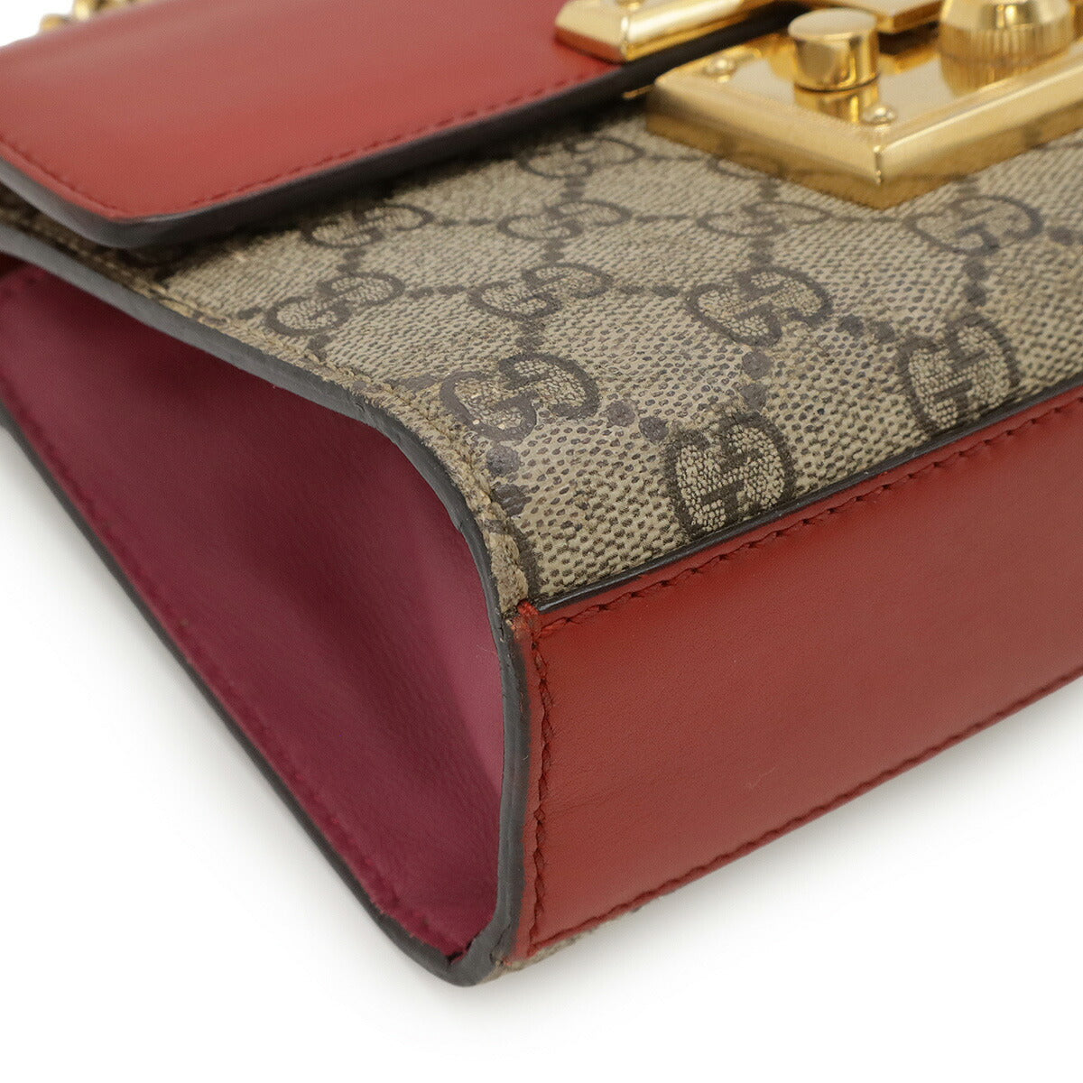 Gucci Padlock GG Supreme Shoulder Bag