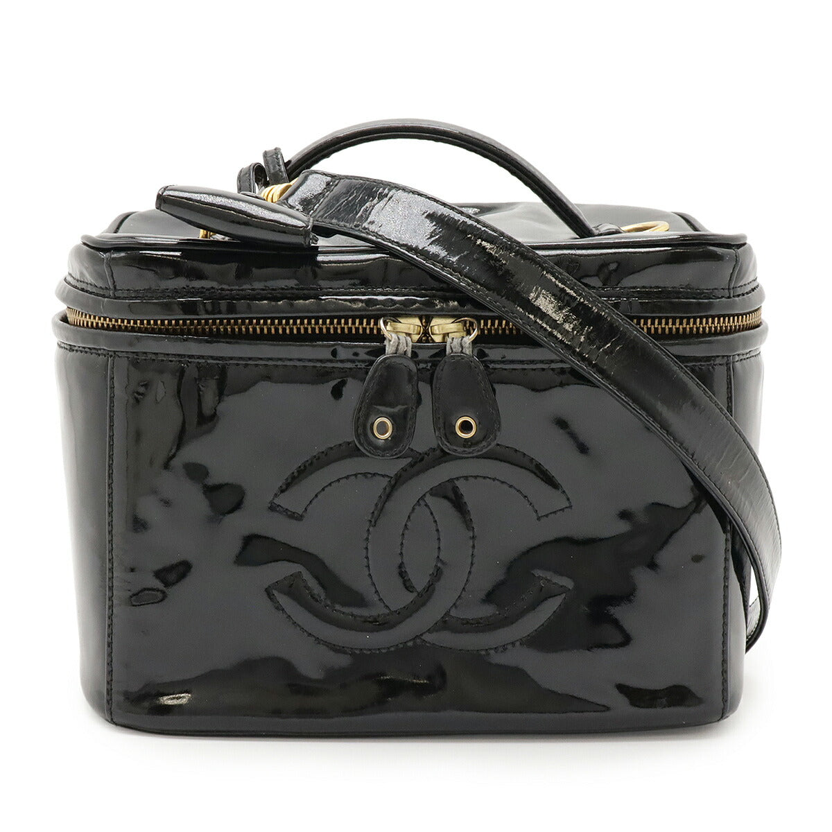 Chanel Patented Leather 2way Bag