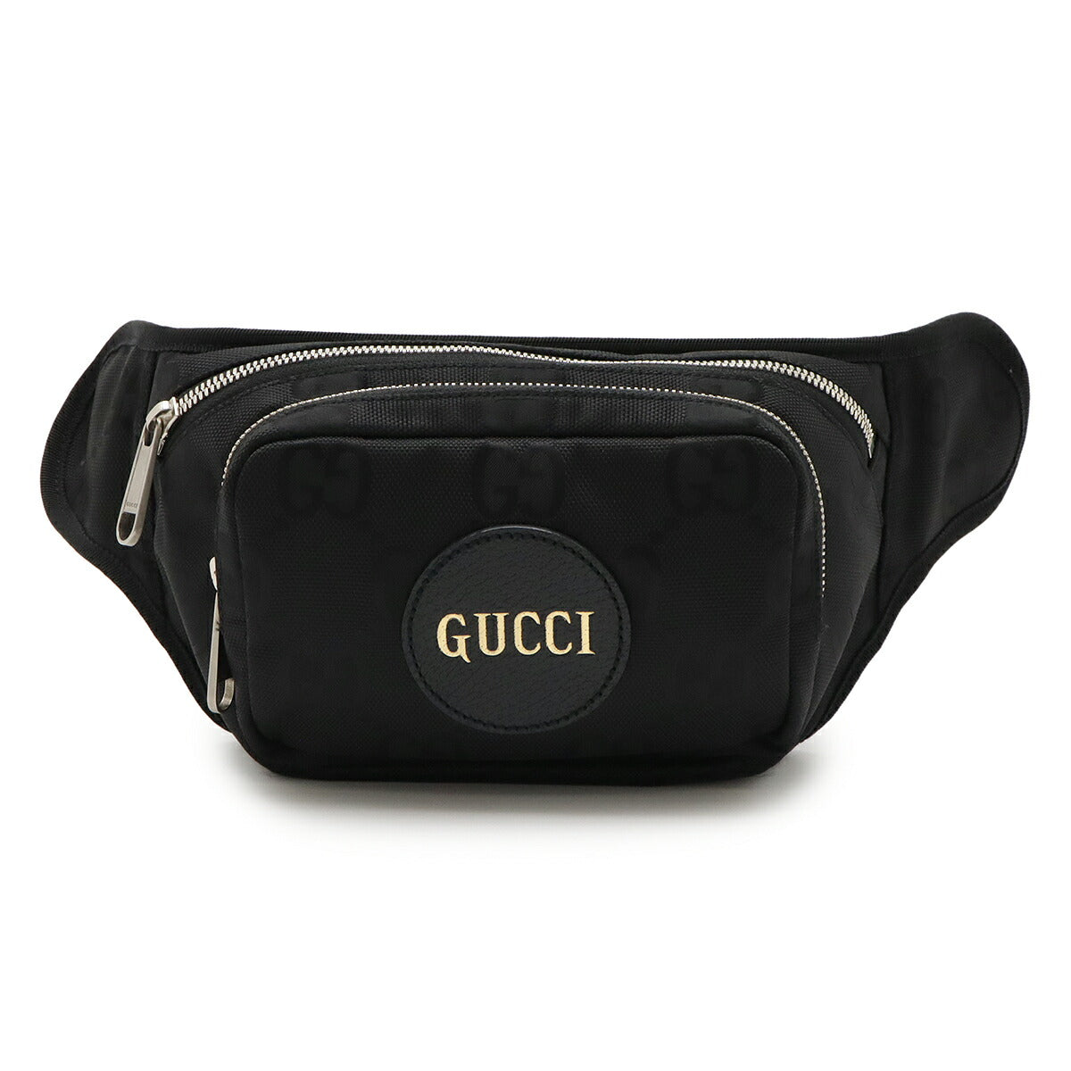 Gucci Off The Grid Nylon Canvas Leather Waist Bag