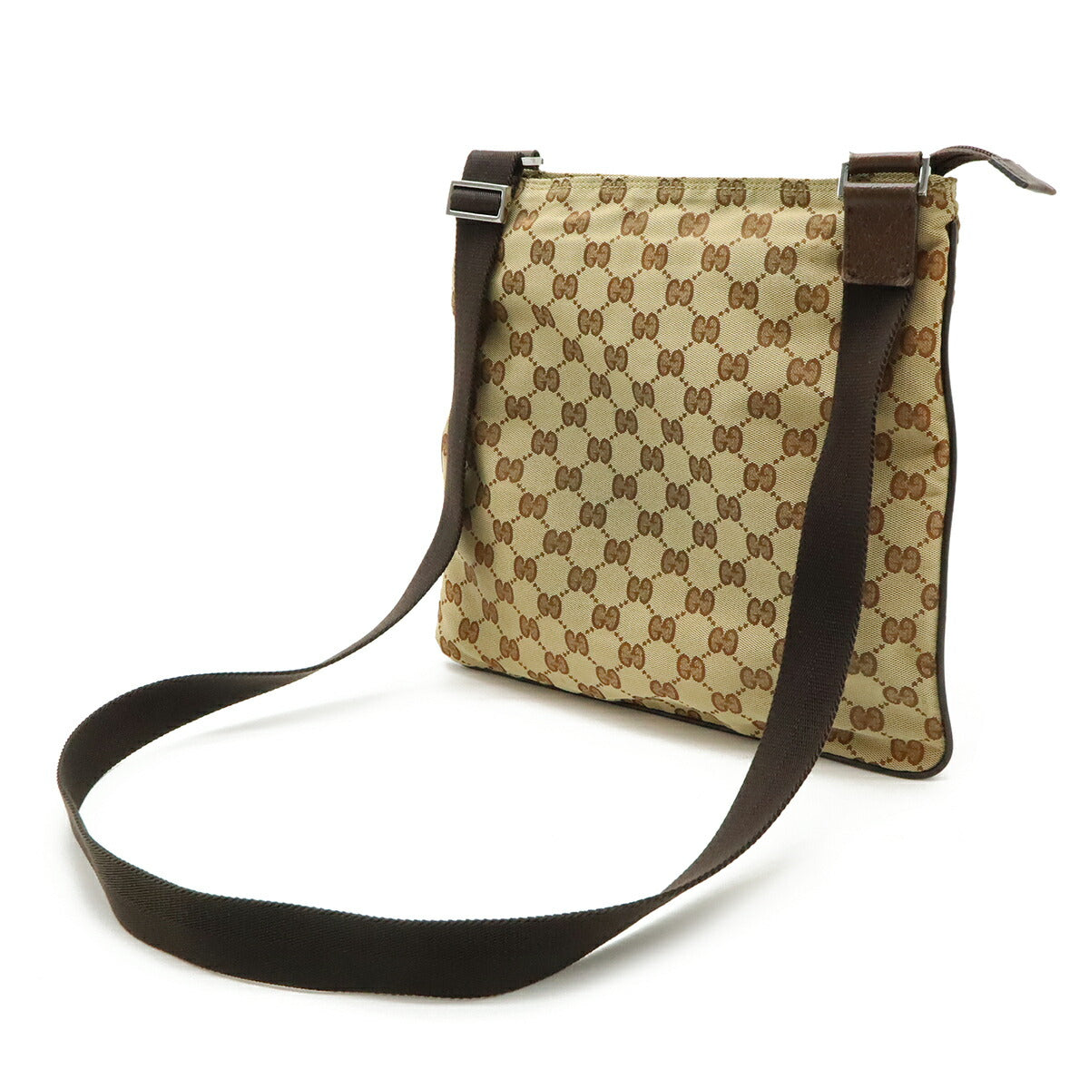 Gucci GG Nylon Canvas Shoulder Bag
