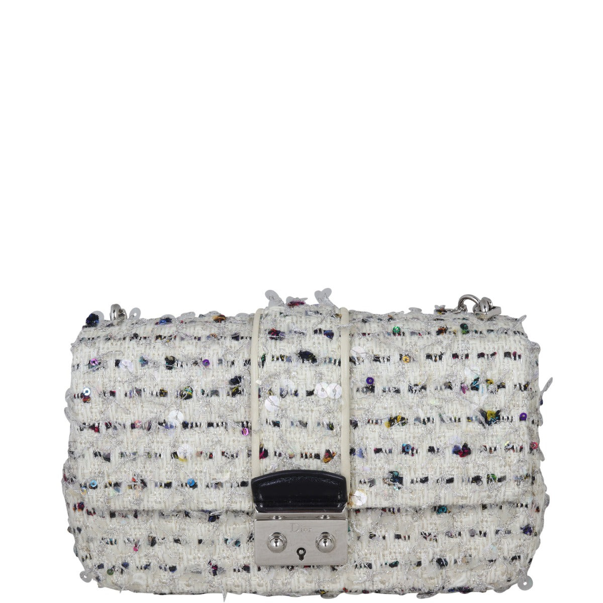 Dior Miss Dior Mini Tweed Flap Bag