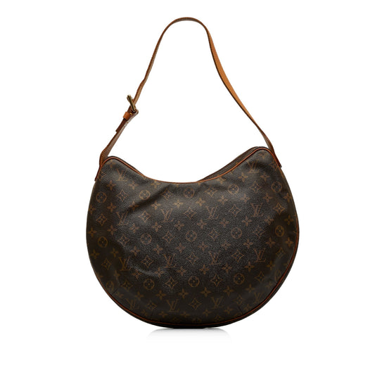 LOUIS VUITTON Monogram Croissant GM Hobo Bag