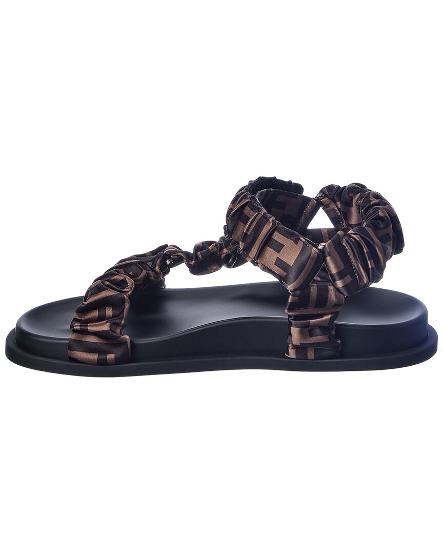 Fendi Feel Satin Sandal