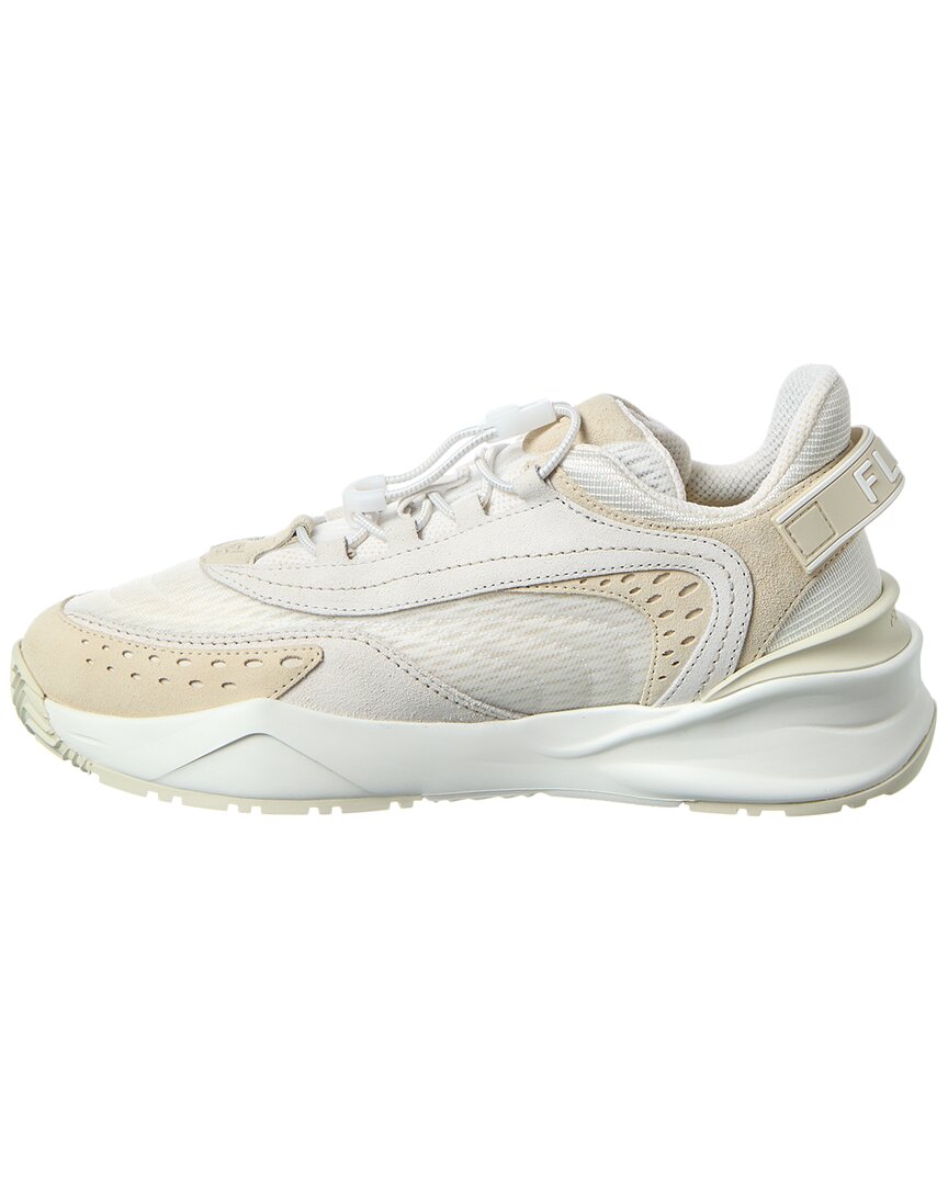 Fendi Flow Mesh & Suede Sneaker