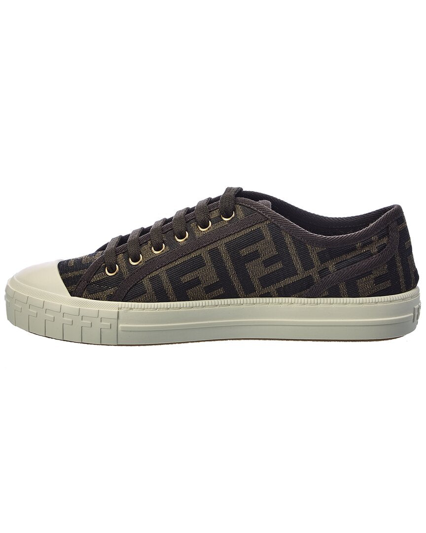 Fendi Follower Ff Canvas Sneaker