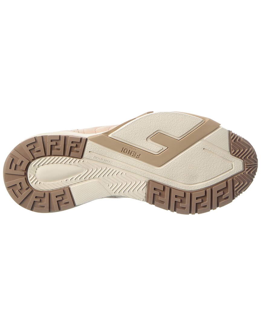 Fendi Flow Leather Sneaker