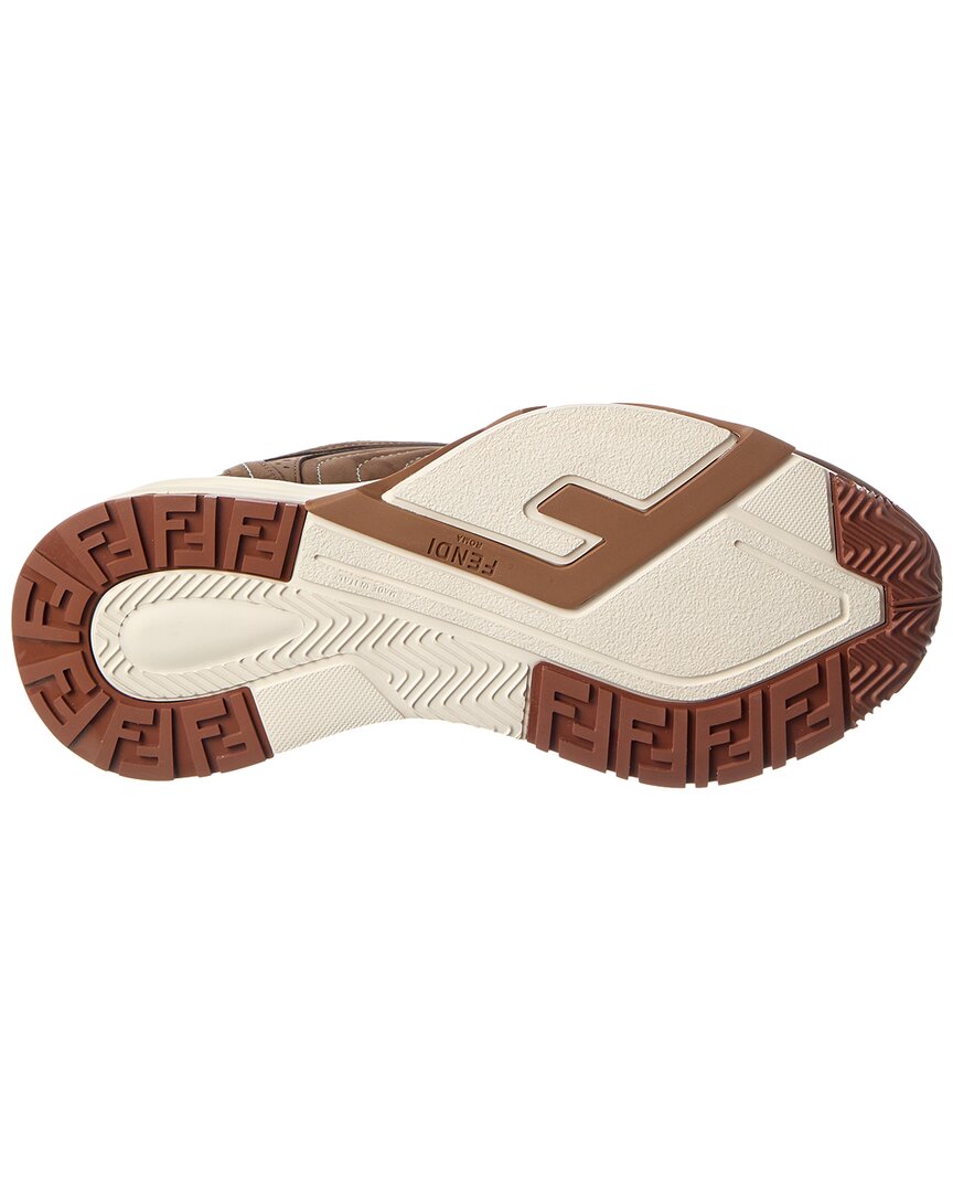 Fendi Flow Leather Sneaker