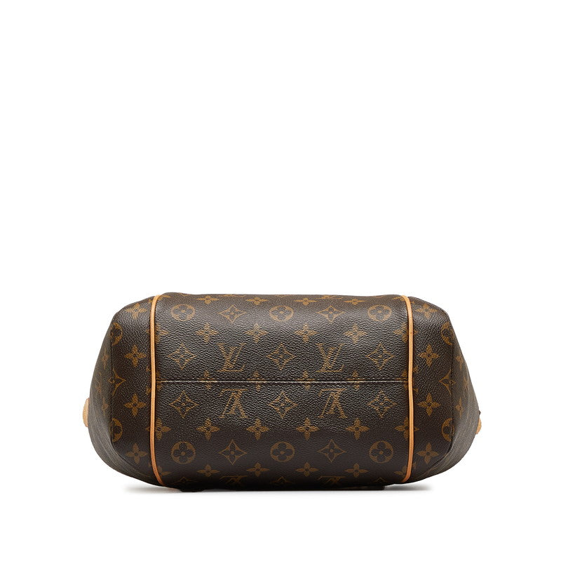 Louis Vuitton Monogram Toilet PM Handbag M56688 Brown PVC Leather Louis Vuitton