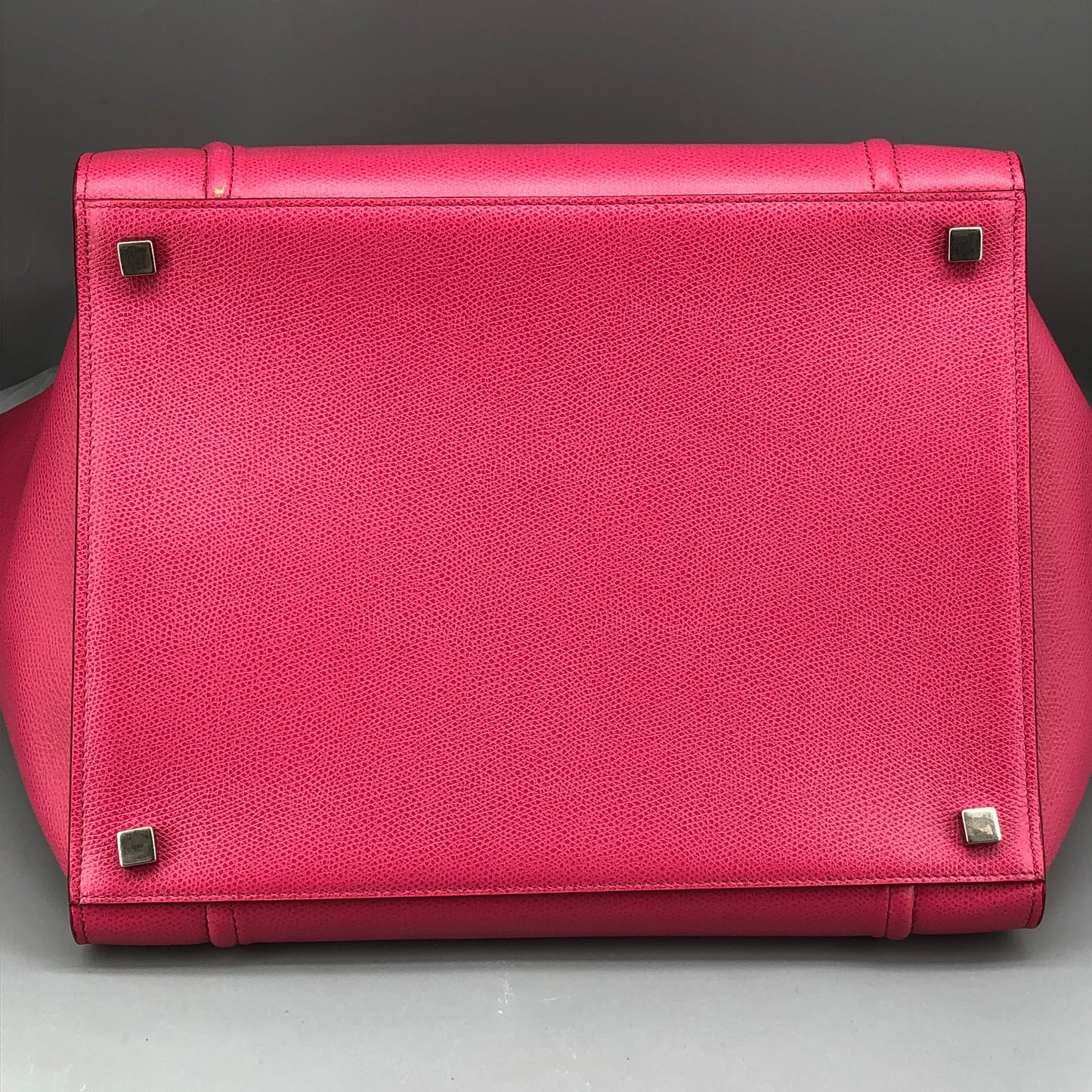 Celine Pink Calf Leather Phantom Luggage Tote Bag
