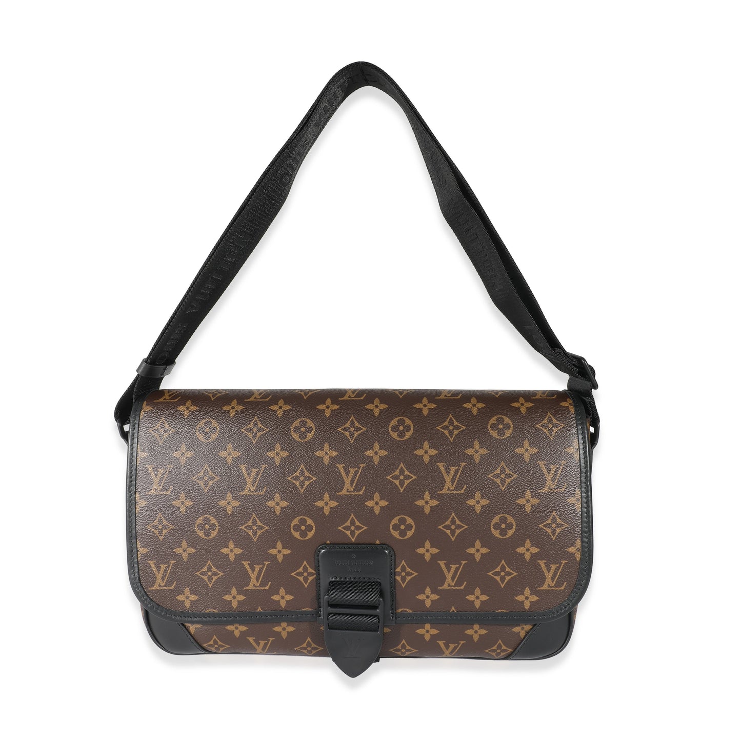 LOUIS VUITTON Monogram Macassar Canvas Archy Messenger GM