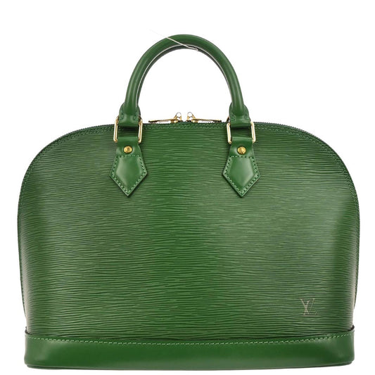 Louis Vuitton 1999 Green Epi Alma Handbag M52144