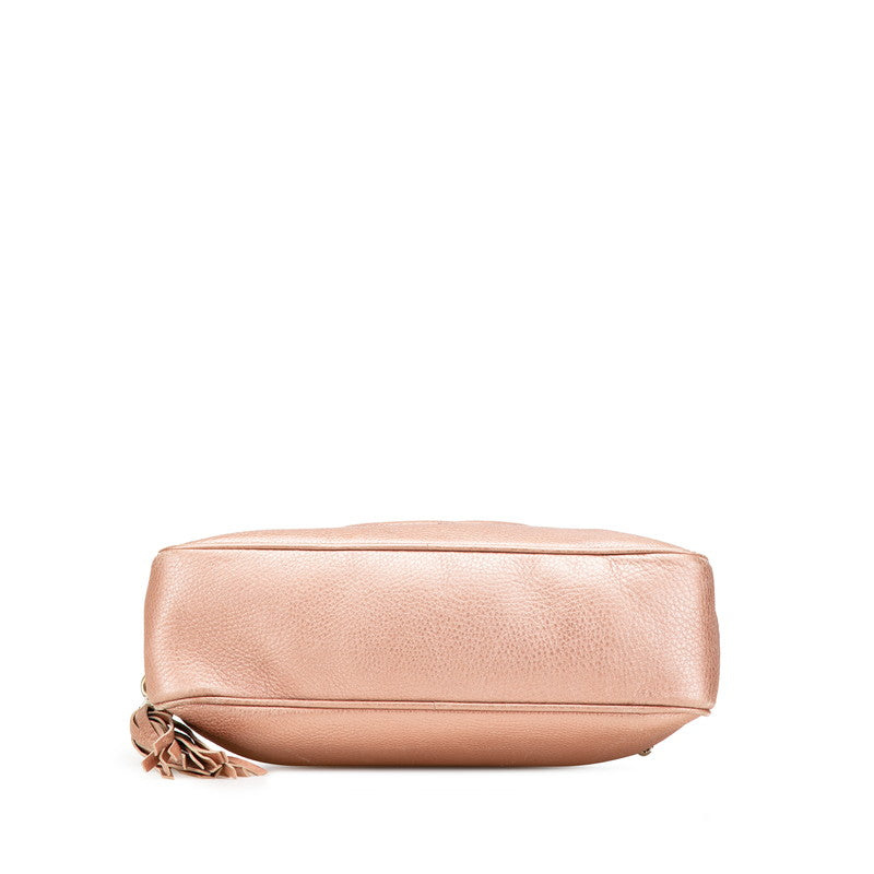 Gucci Soho Interlocking G Leather Shoulder Bag