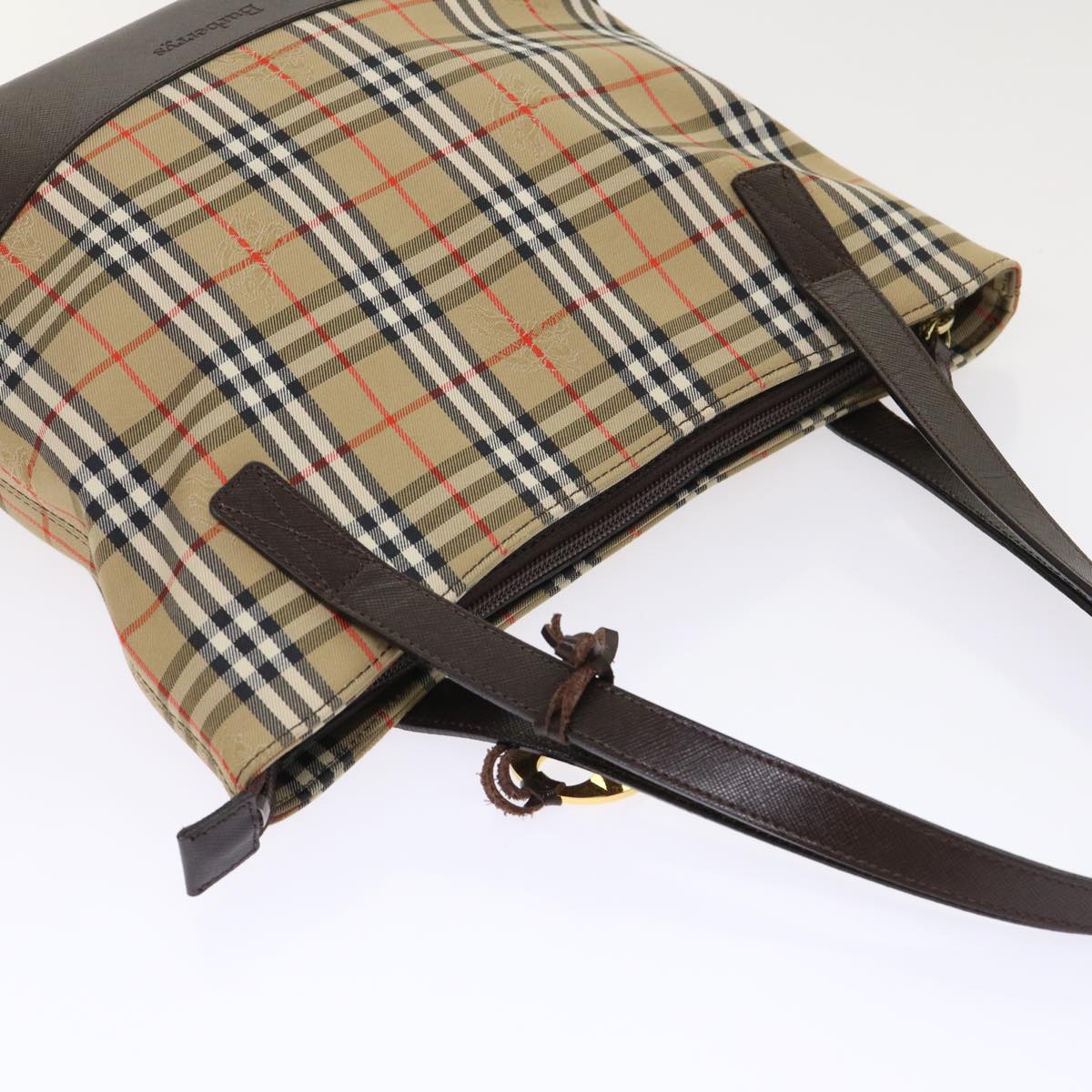 Burberry Haymarket Brand Handbag - Rovelle Bags