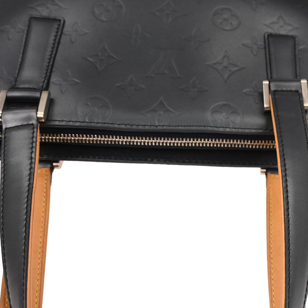 Louis Vuitton Blue Monogram Mat Stockton Tote Bag M55115