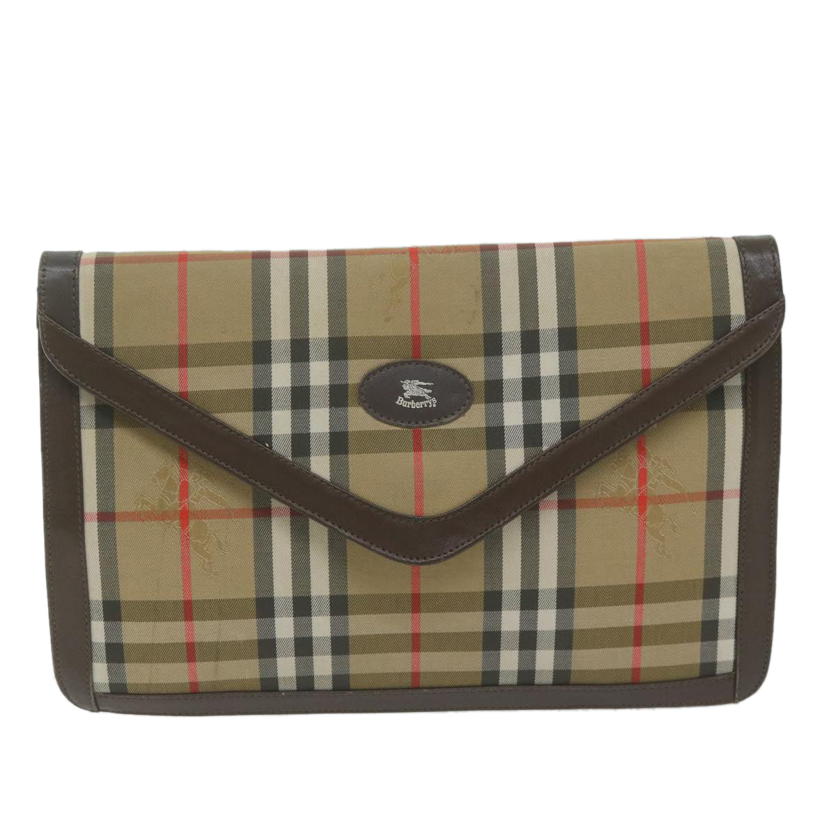 Burberry Check Clutch - Rovelle Bags