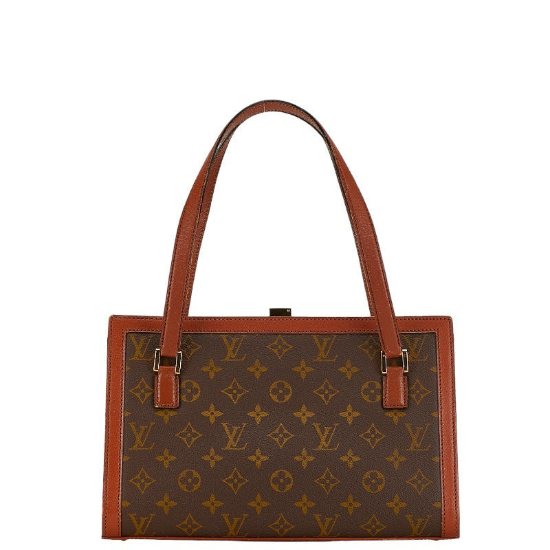 Louis Vuitton Monogram Bag Beauvoir Handbag 167 Brown PVC Leather Louis Vuitton