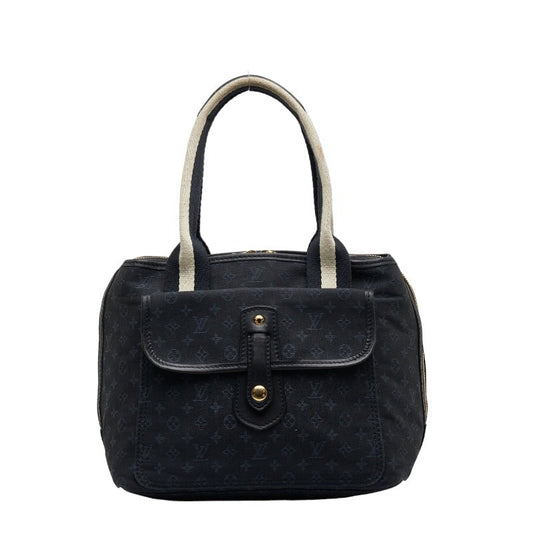 LOUIS VUITTON Louis Vuitton Monograms Mini Handbags Linen/Laser TST Blue Ladies Ladies