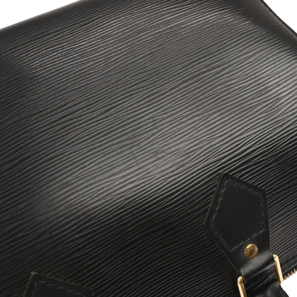 Louis Vuitton 1996 Black Epi 25 Handbag M43012