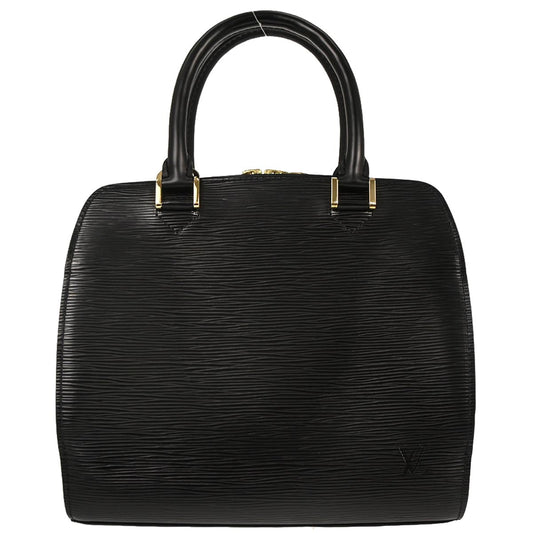 Louis Vuitton 2005 Black Epi Pont Neuf Handbag M52052