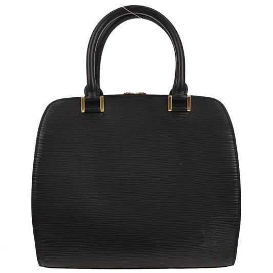Louis Vuitton 1998 Black Epi Pont Neuf Handbag M52052