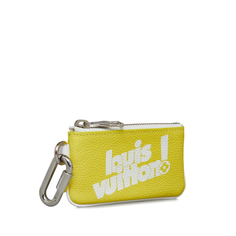 Louis Vuitton Ebridey LV Crane Coin Case M80845 Yellow Leather Louis Vuitton