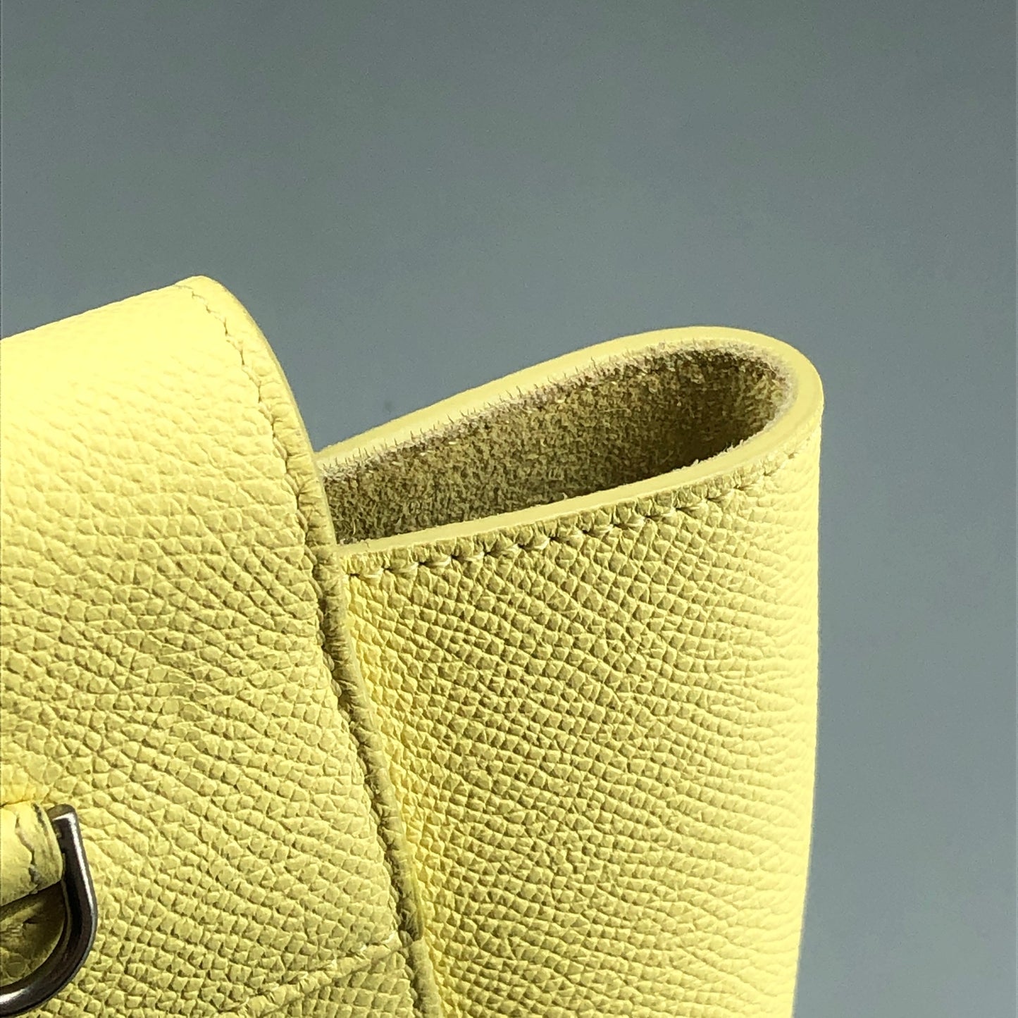 Celine Nano Belt Bag Leather Handbag Light Yellow