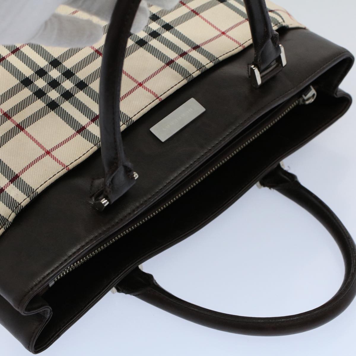 Burberry Link Brand Tote Bag - Rovelle Bags