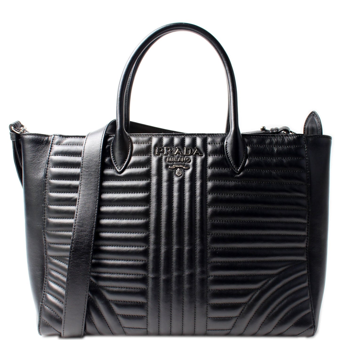 Prada Diagramme Tote - Rovelle Bags