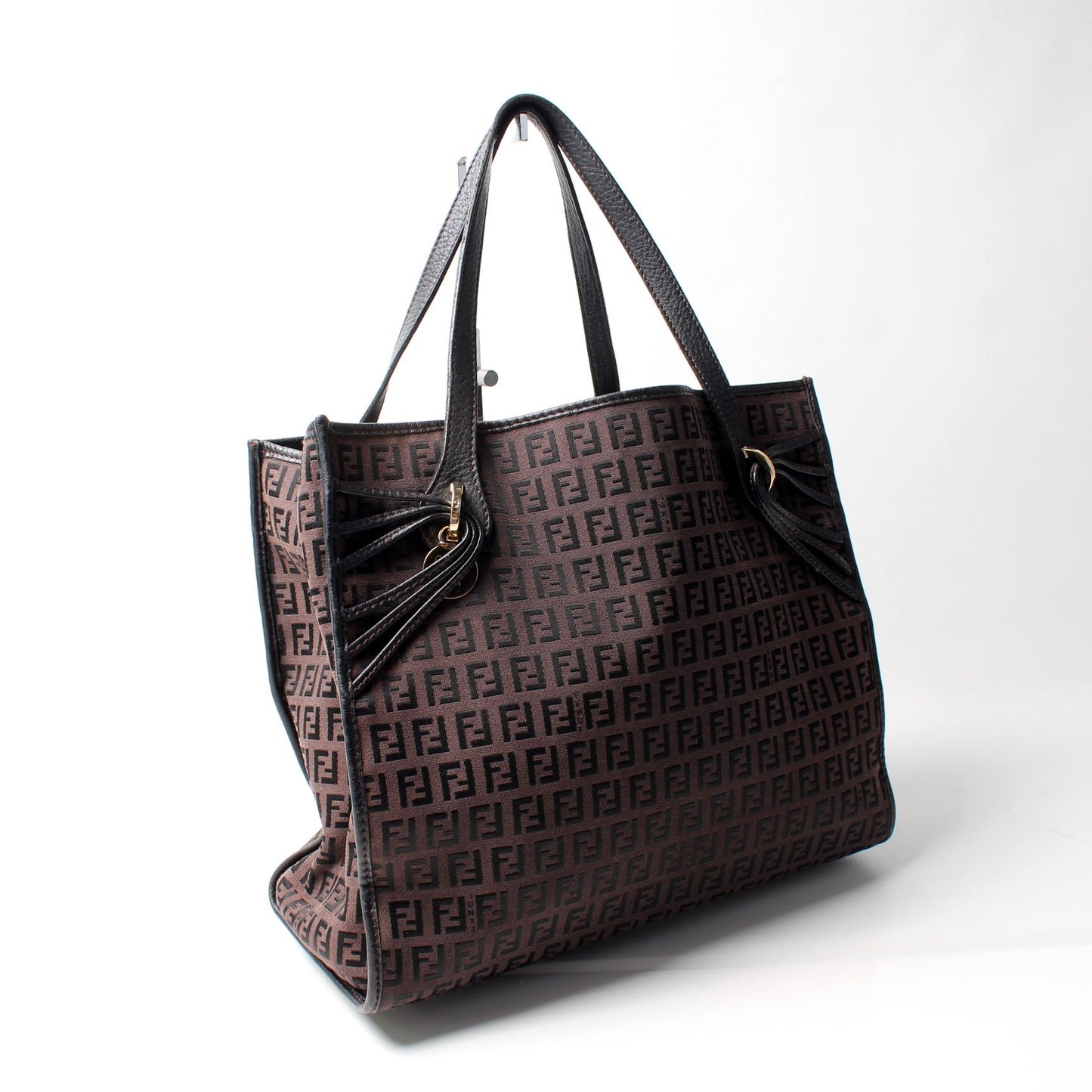 Fendi 8BH153 Zucchino Canvas Tote Bag