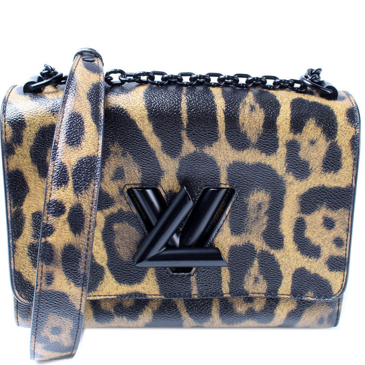 Louis Vuitton Twist MM Leopard