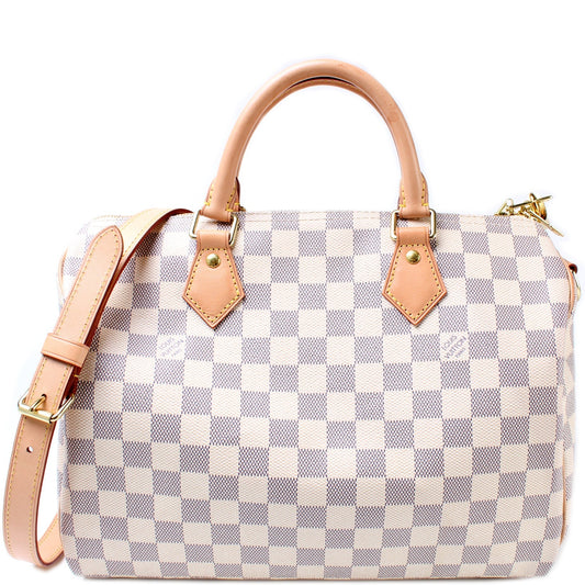 Louis Vuitton Speedy 30 Bandouliere Damier Azur