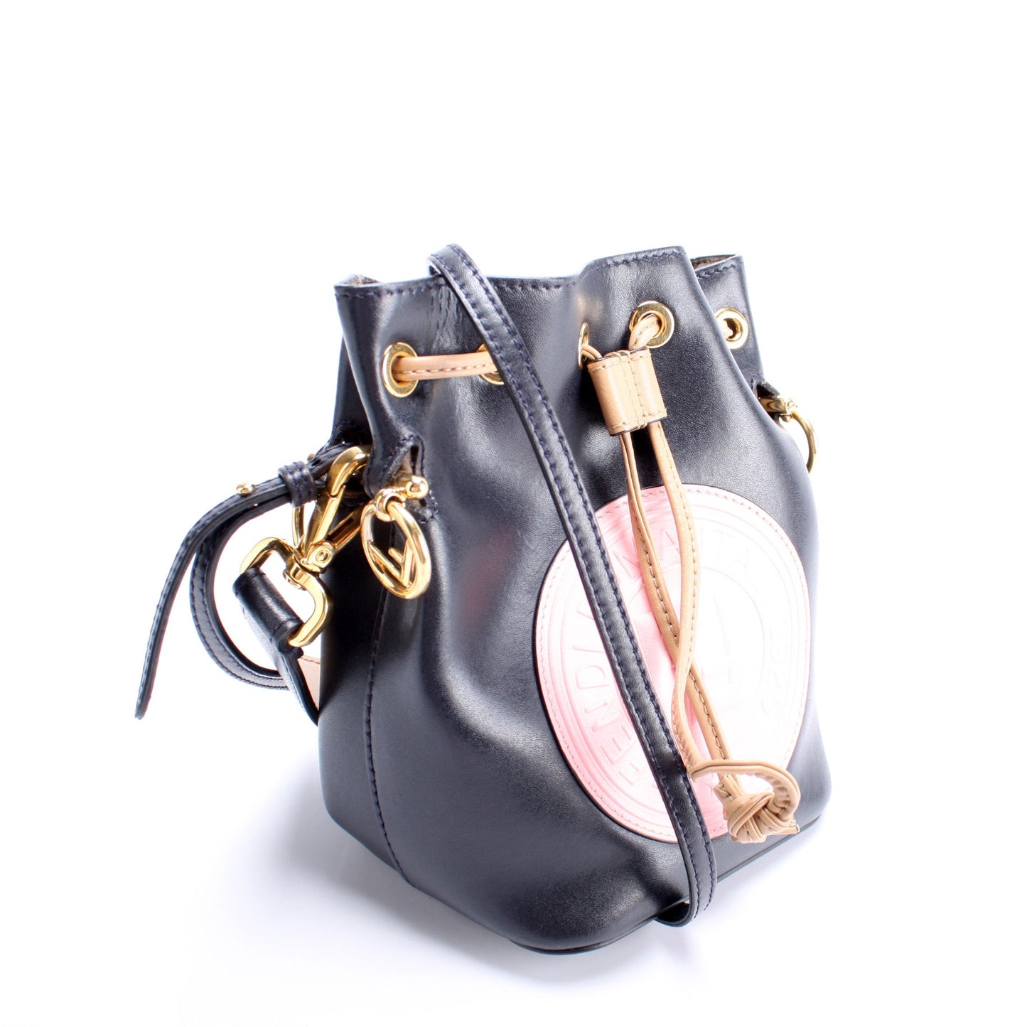 Fendi Mini Mon Tresor Bucket Leather Bag