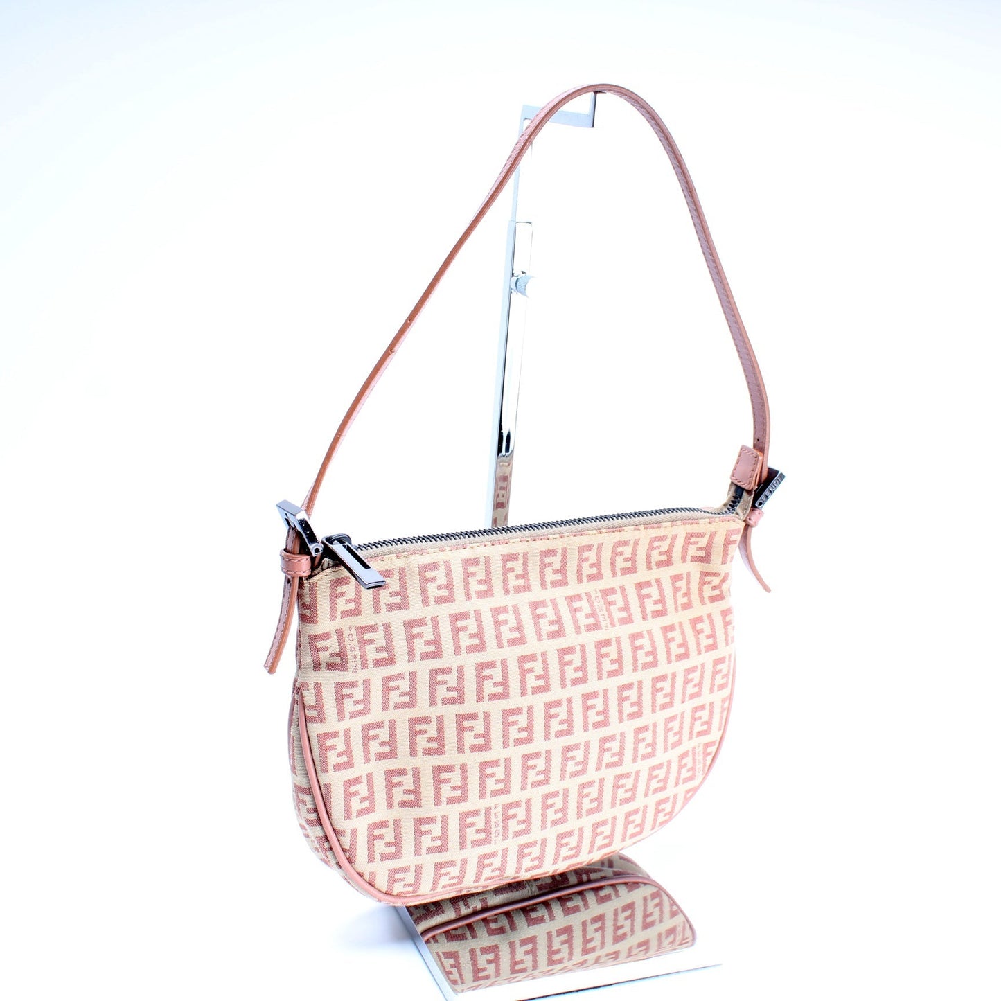 Fendi 8BR312 Zucca Pochette Bag