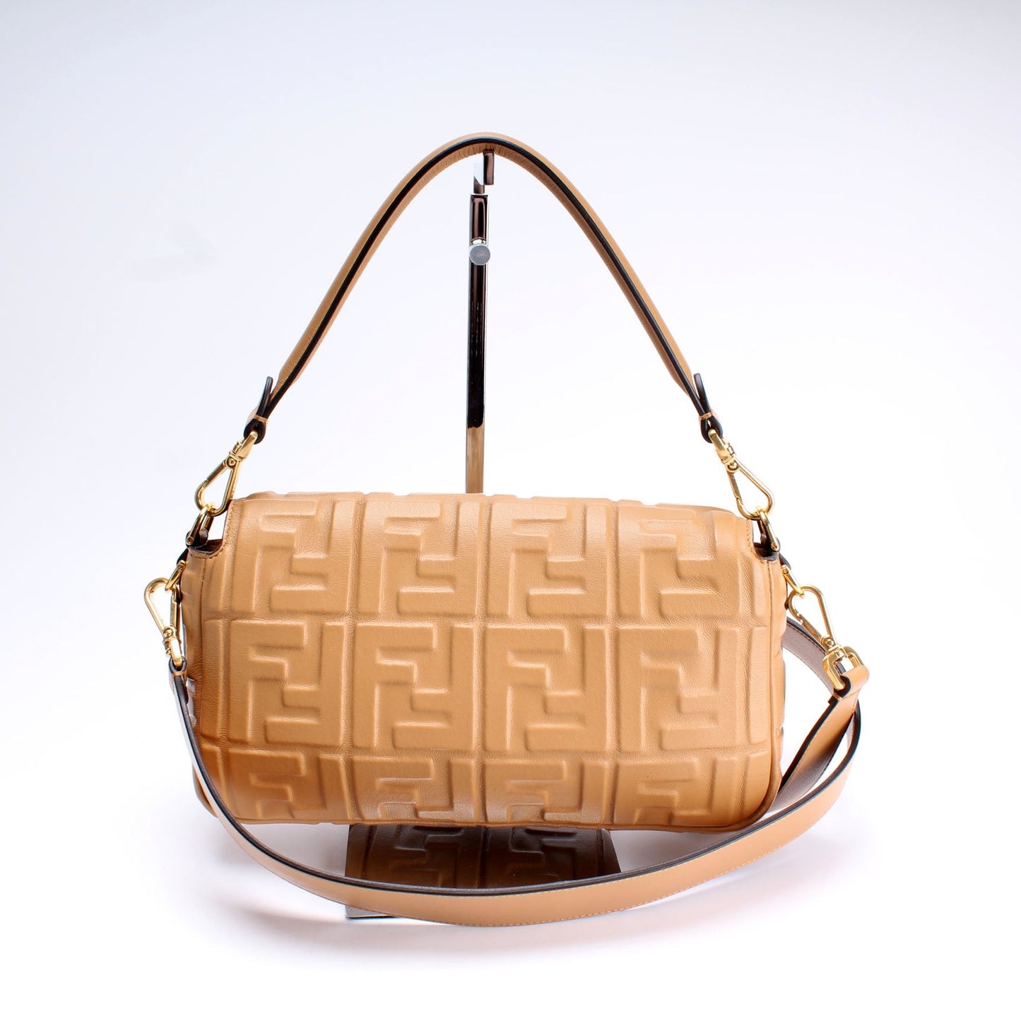 Fendi 8BR600uette FF Embossed Nappa Bag