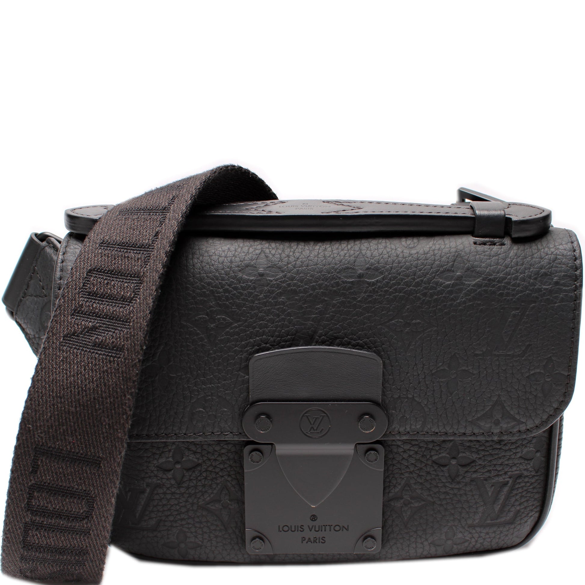 Louis Vuitton S Lock Sling Bag Taurillon Leather