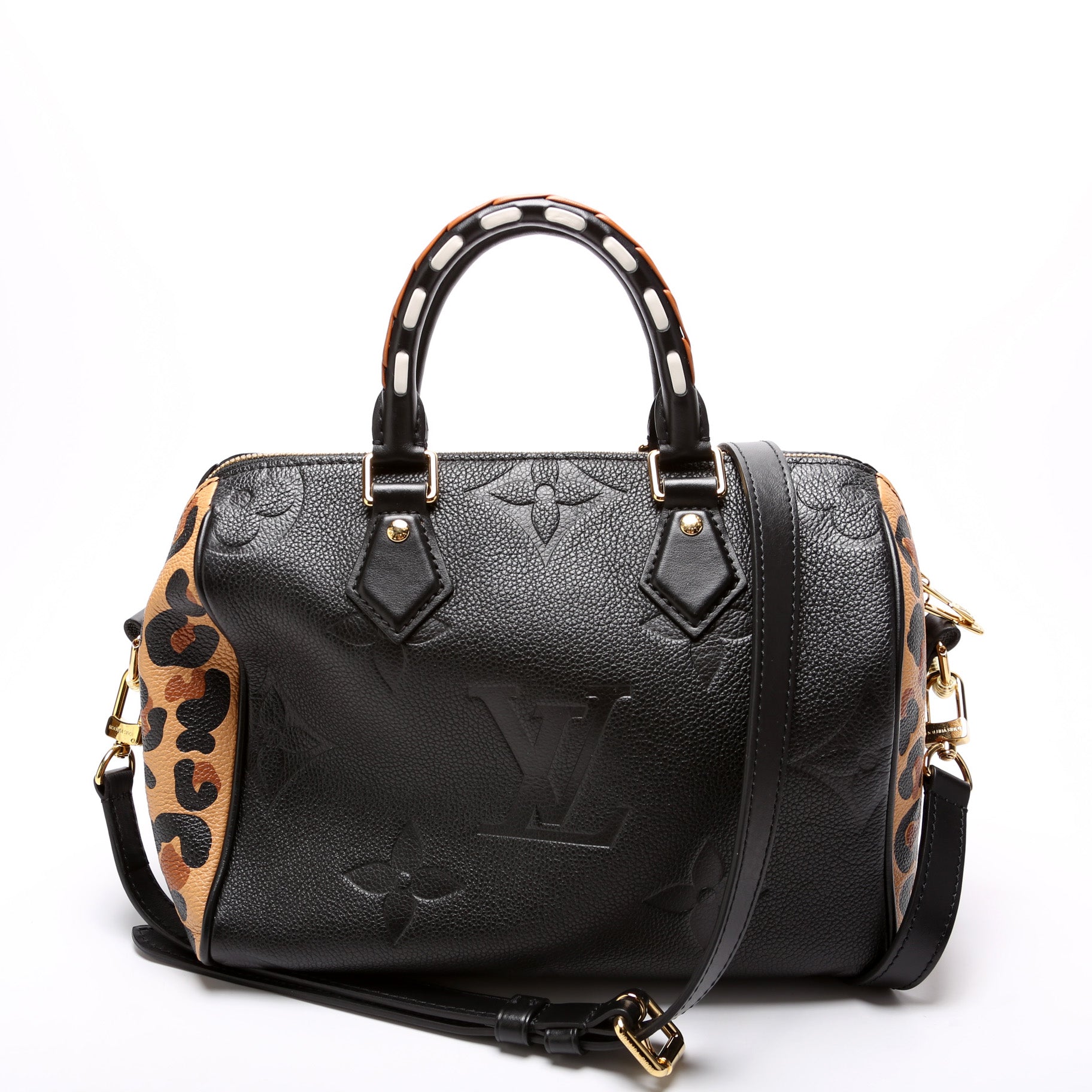 Louis Vuitton Speedy 25 Bandouliere Wild at Heart Empreinte