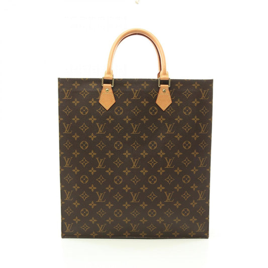 Louis Vuitton Coated Canvas Leather Tote Bag