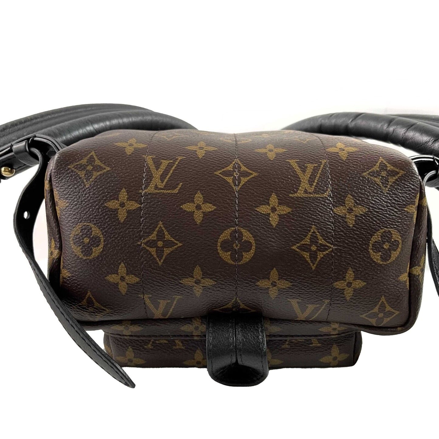 LOUIS VUITTON Monogram Canvas Palm Springs PM Brown Backpack